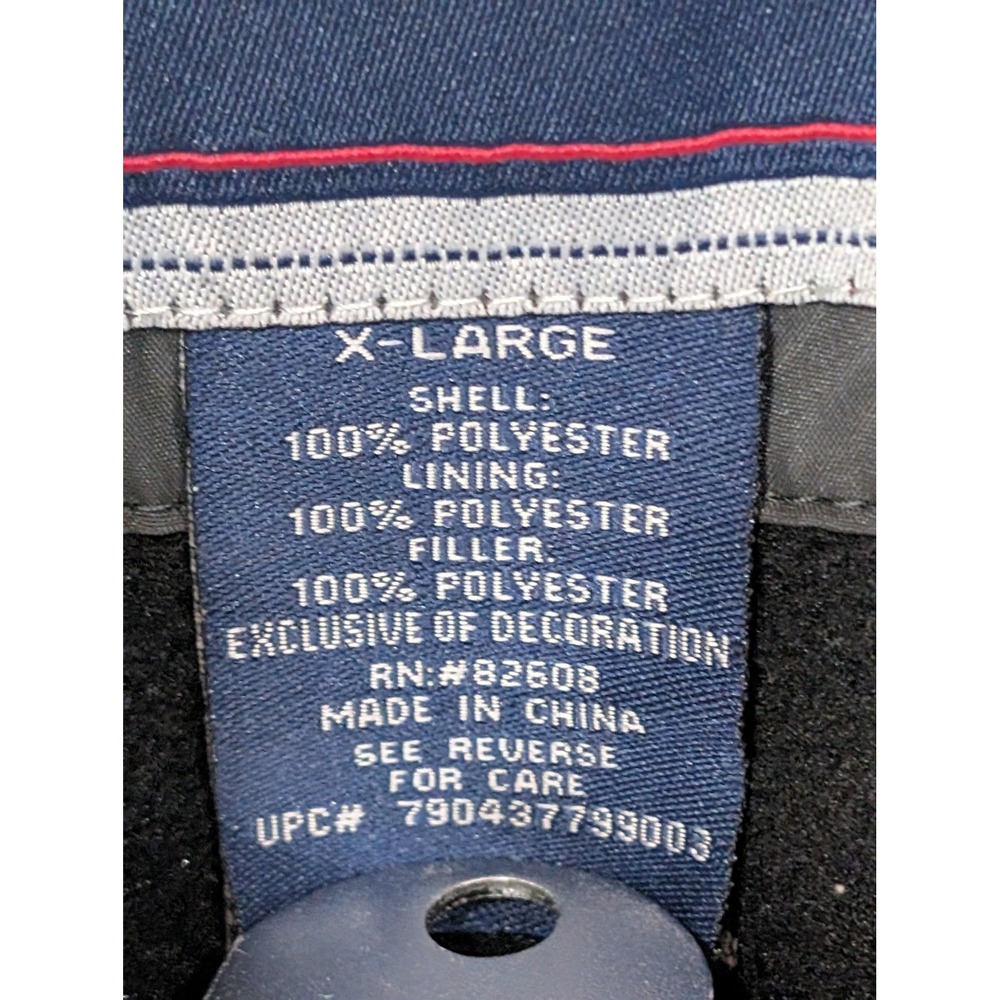 Free Country‎ Mens XL Vest Gray Puffer Full Zip Sleeveless Jacket Coat Outerwear - Picture 3 of 8